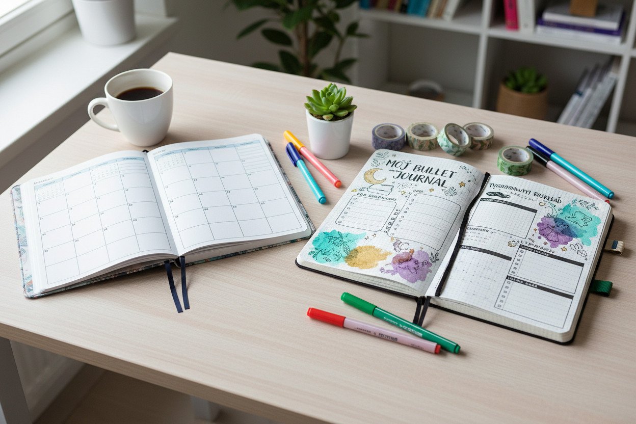 Czym jest bullet journal i co odróżnia go od zwykłego plannera