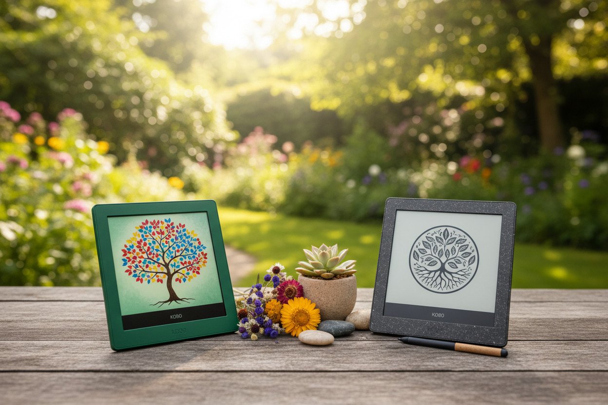 Kobo Libra Colour i Kobo Elipsa 2E — kolor i ekologia