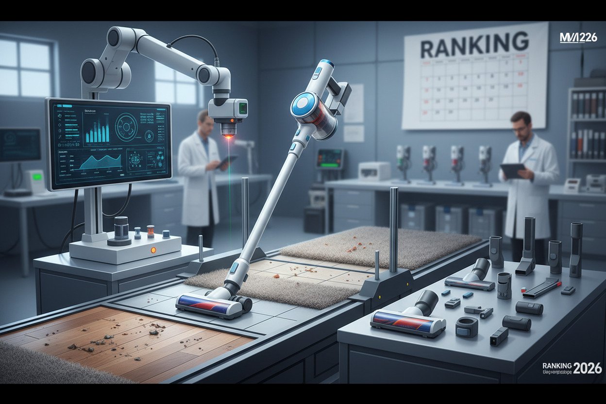 Odkurzacz bezprzewodowy ranking — metodologia testów i kryteria oceny