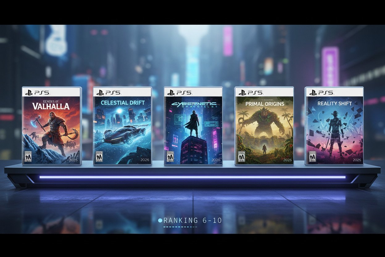 PlayStation 5 gry — miejsca 6-10 (tytuły obowiązkowe)