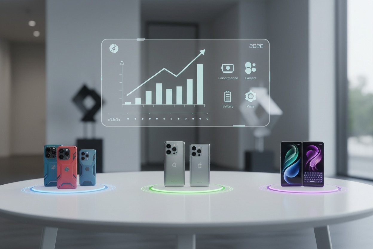 Smartfon ranking — najlepsze modele 2026 w każdym przedziale cenowym