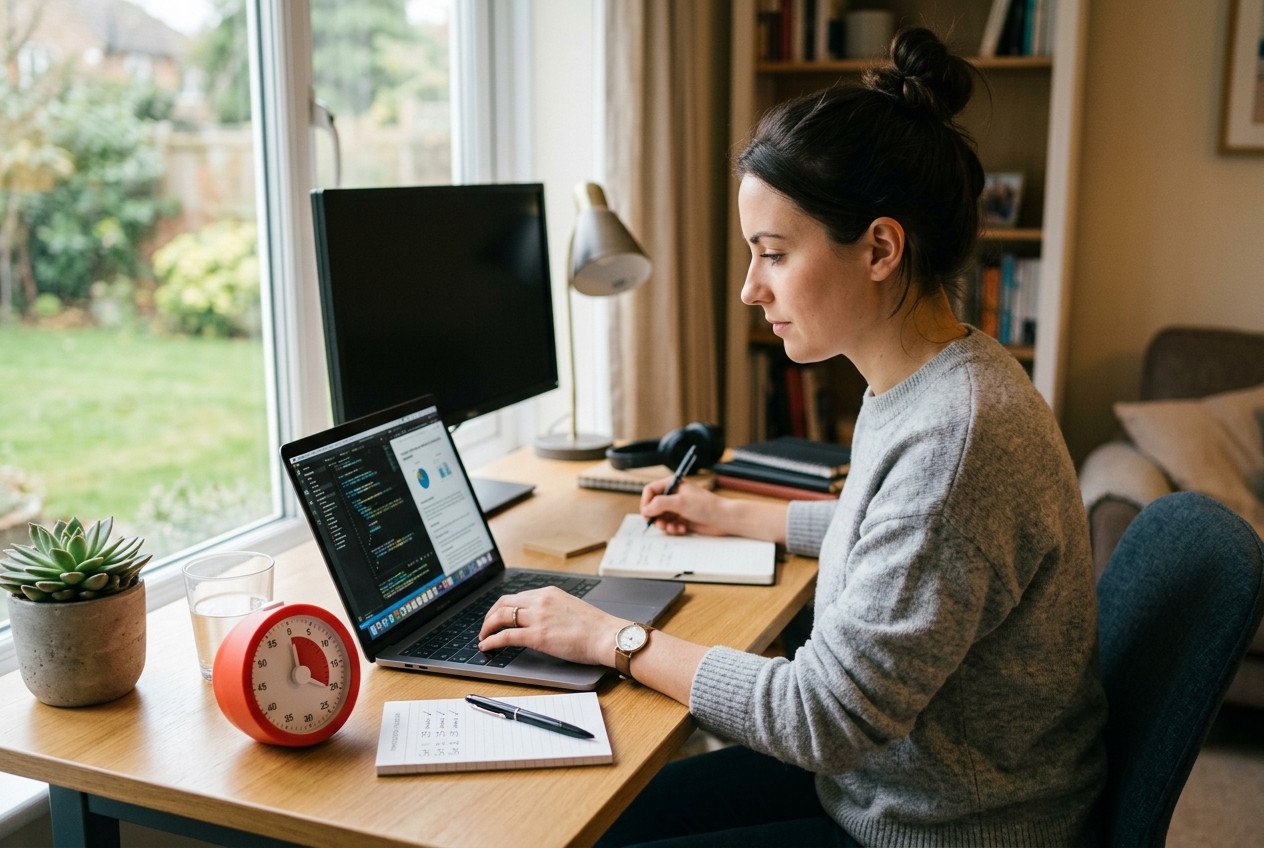 Technika Pomodoro — praca w rytmie 25 minut