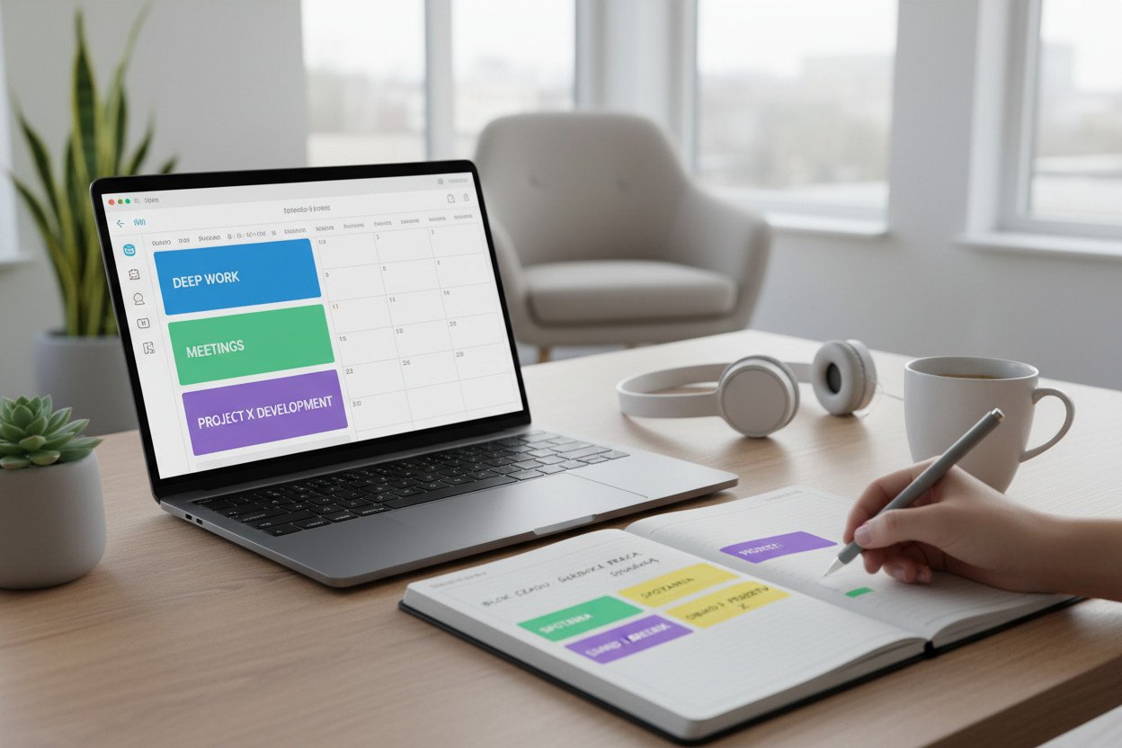 Time blocking — planowanie czasu blokami