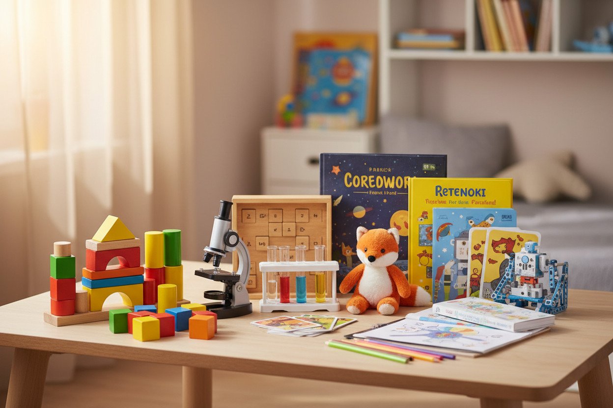 Zabawki dla dzieci i prezenty edukacyjne w przedziale 50–150 zł