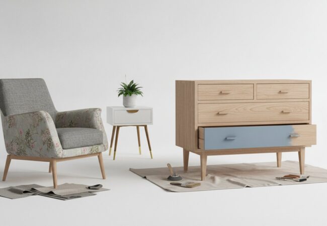 Upcycling mebli — jak odnowić stare meble