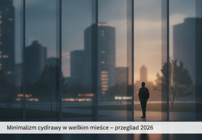 Minimalizm cyfrowy w wielkim mieście – przegląd 2026